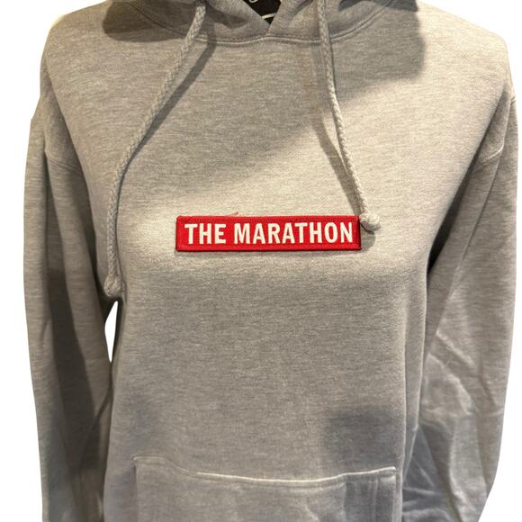 NWT The Marathon Clothing Gray Hoodie Size Small - Picture 2 of 8